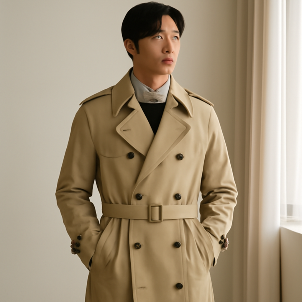 남자트렌치코트 대표 이미지